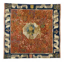 Millefleurs-Wandteppich, ca. 1520